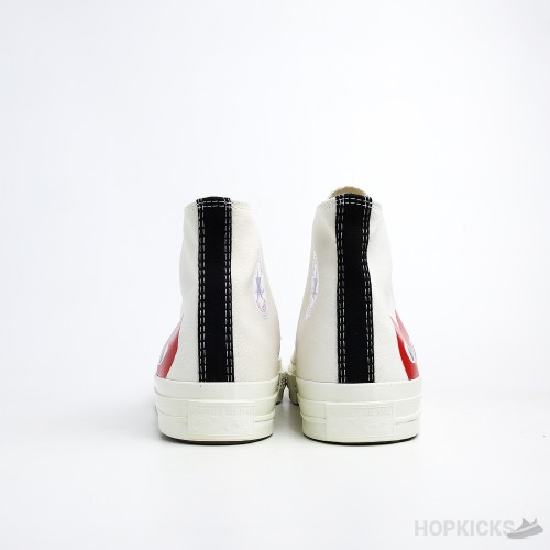 Play X Converse CT Hi White