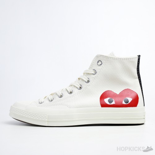 Play X Converse CT Hi White