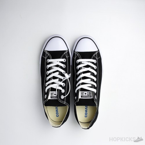 All-Star Black Canvas Low Top