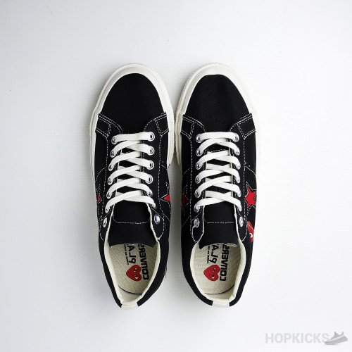 Converse One Star Ox Comme des Garcons PLAY Black