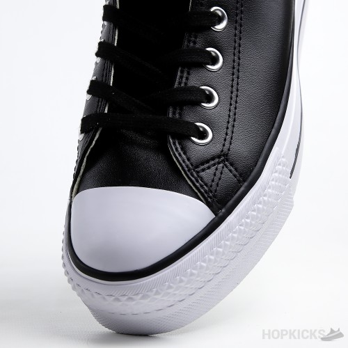 Converse Chuck Taylor All-Star Lift Hi Black Leather (Premium Batch)