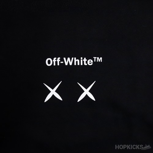 OFF-White Jordan 1 "UNC" Print Black Hoodie