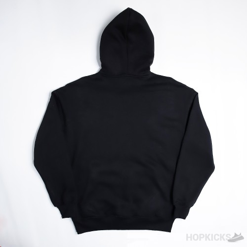 Palm Angels Los Angeles Sprayed Logo Hoodie Black