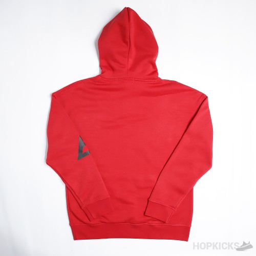 Givenchy Refracted Logo Red Black Hoodie