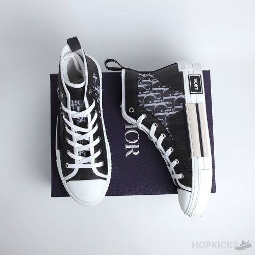 Dior B23 High Top Black White (Dot Perfect) 