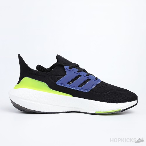 Ultra Boost 21 Consortium Black Blue Volt Green