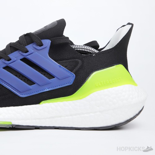 Ultra Boost 21 Consortium Black Blue Volt Green