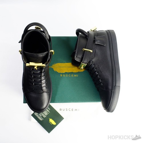 Buscemi 100 mm Black High Top