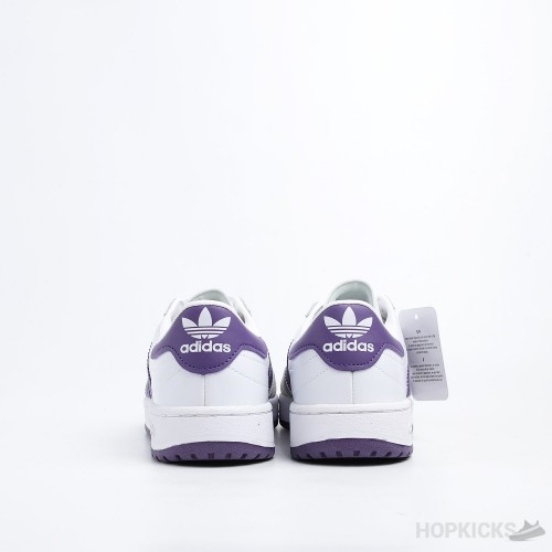 Team Court Trainers White Purple