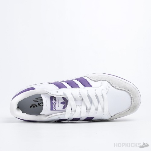 Team Court Trainers White Purple