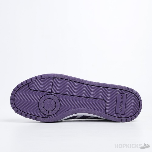 Team Court Trainers White Purple