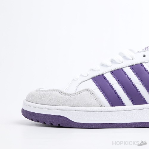 Team Court Trainers White Purple