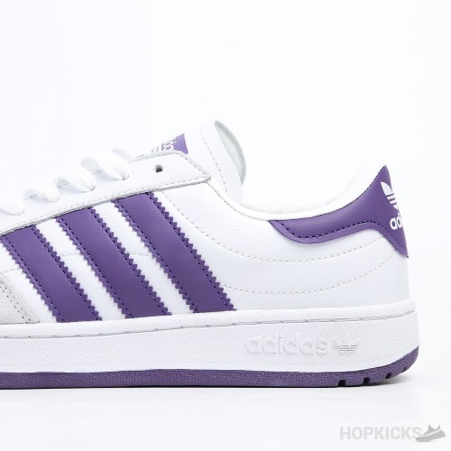 Team Court Trainers White Purple