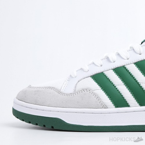 Team Court Trainers White Green Grey