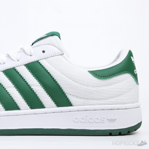 Team Court Trainers White Green Grey