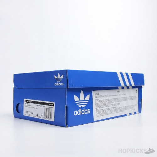 Team Court Trainers White Green Grey