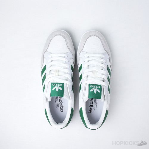 Team Court Trainers White Green Grey