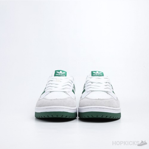 Team Court Trainers White Green Grey