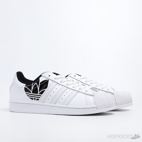 Superstar White Black Trefoil