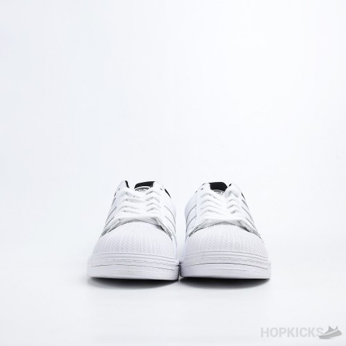 Superstar White Black Trefoil