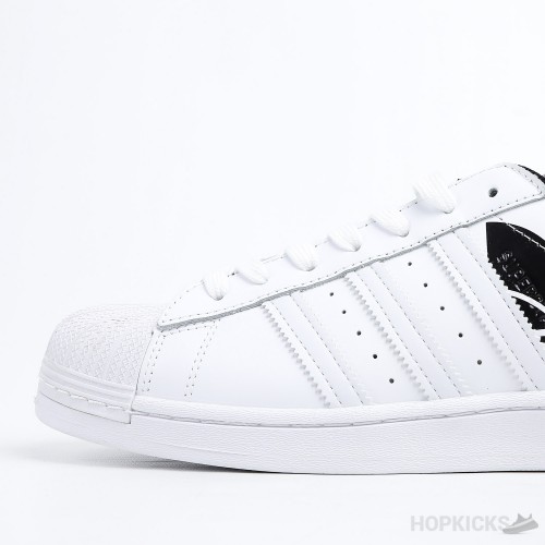 Superstar White Black Trefoil