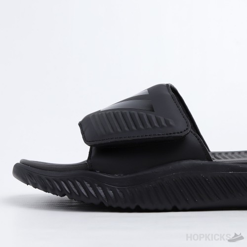 Alphabounce Core Black Slides 