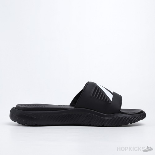 Alphabounce Core Black White Slides