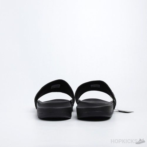 Adilette Core Black Cloud White Slides 