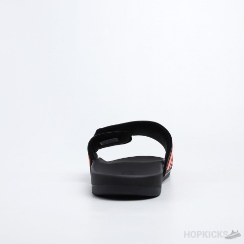 Adilette Core Black Orange Slides