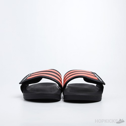 Adilette Core Black Orange Slides