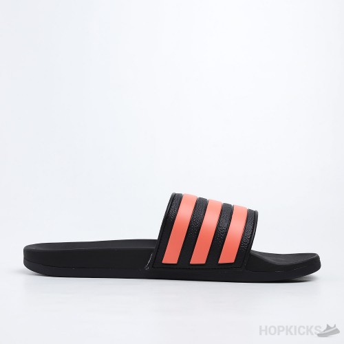 Adilette Core Black Orange Slides