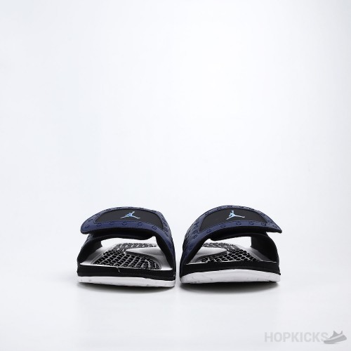 Air Jordan Hydro 13 Retro Midnight Navy Blue Black Slides