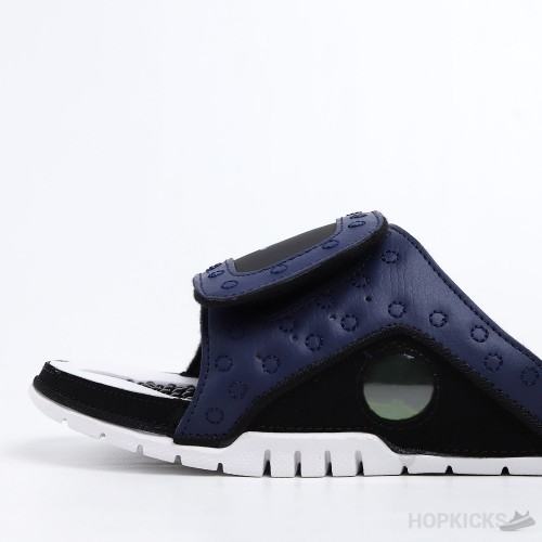 Air Jordan Hydro 13 Retro Midnight Navy Blue Black Slides