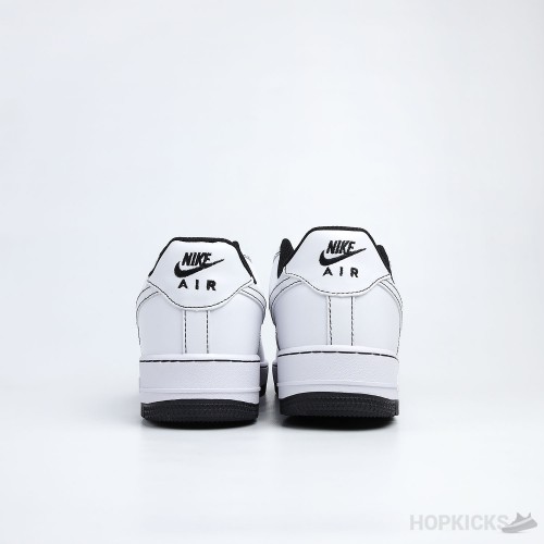 Air Force 1 Low 07 Contrast Stitch White Black