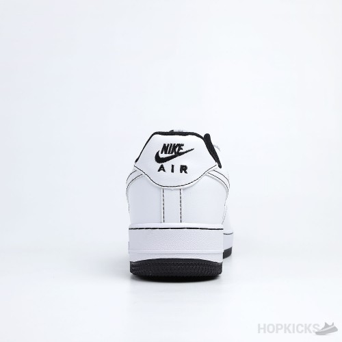 Air Force 1 Low 07 Contrast Stitch White Black