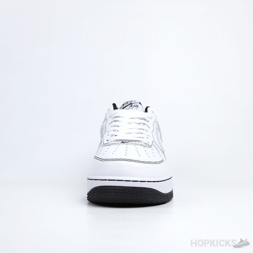 Air Force 1 Low 07 Contrast Stitch White Black