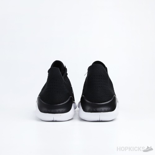 Free RN Flyknit 2018 Black White