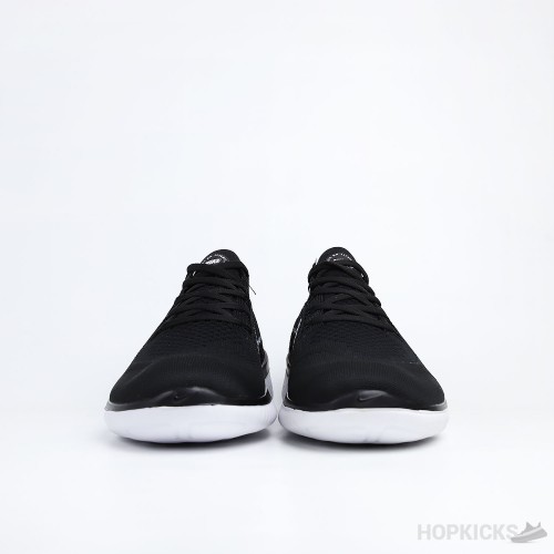 Free RN Flyknit 2018 Black White