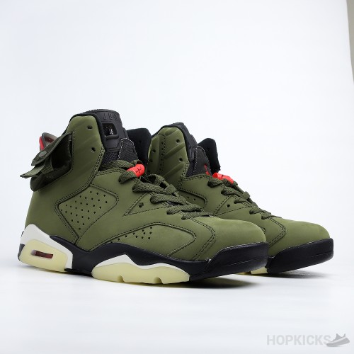 Air Jordan 6 Retro Cactus Jack Travis Scott (Premium Plus  Batch)