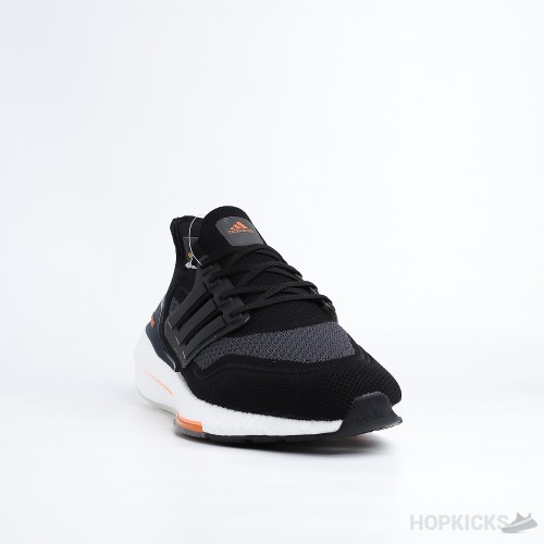 Ultra Boost 21 Black Screaming Orange (Real Boost)(Premium Batch)