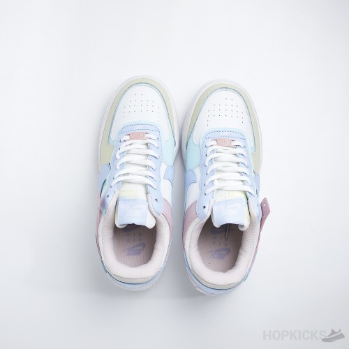 Air Force 1 Low Shadow White Hydrogen Blue (Premium Plus Batch)