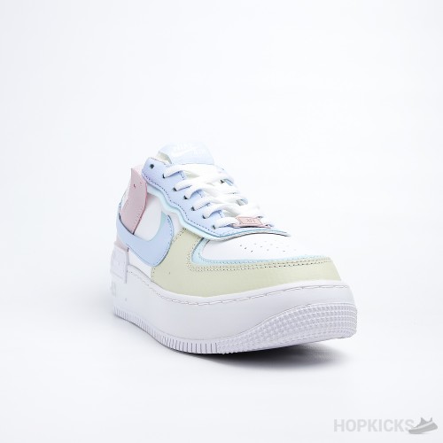 Air Force 1 Low Shadow White Hydrogen Blue (Premium Plus Batch)