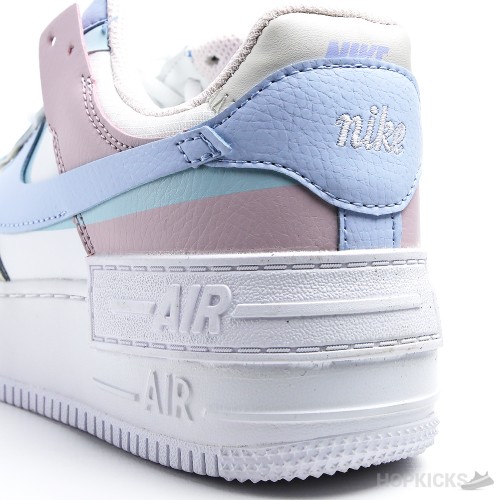 Air Force 1 Low Shadow White Hydrogen Blue (Premium Plus Batch)