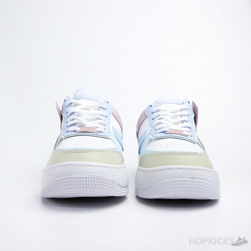 Air Force 1 Low Shadow White Hydrogen Blue (Premium Plus Batch)