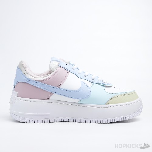 Air Force 1 Low Shadow White Hydrogen Blue (Premium Plus Batch)