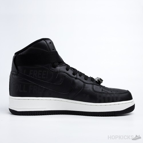 Air Force 1 High Toll free Black (Premium Plus Batch)