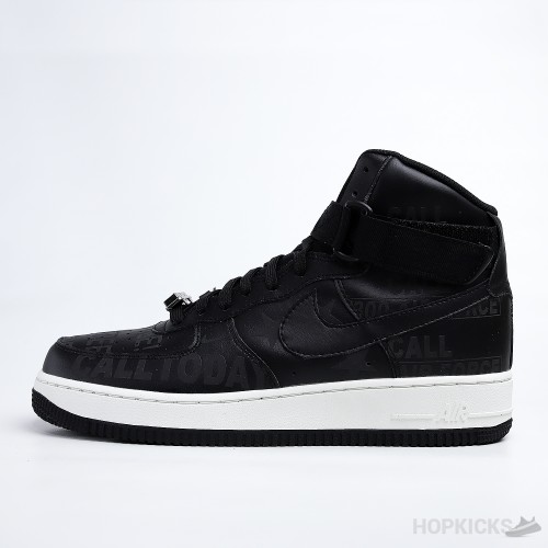 Air Force 1 High Toll free Black (Premium Plus Batch)