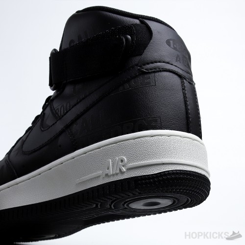 Air Force 1 High Toll free Black (Premium Plus Batch)