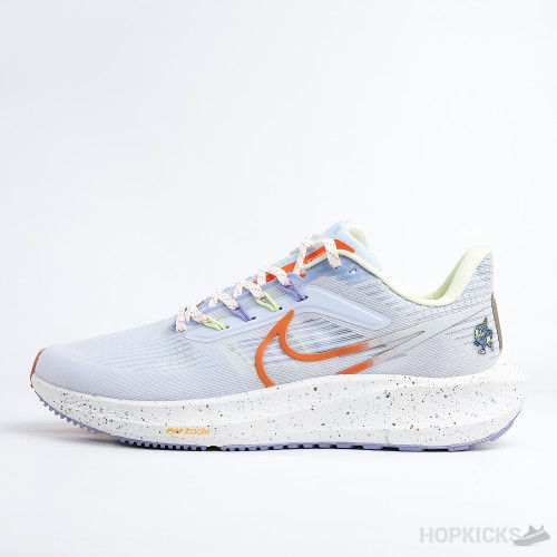 Air Zoom Pegasus 39 Pure Platinum Total Orange (Dot Perfect)