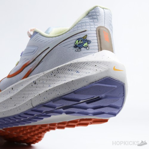 Air Zoom Pegasus 39 Pure Platinum Total Orange (Dot Perfect)